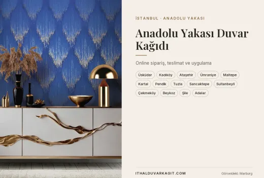 İstanbul Anadolu (Asya) Yakası Duvar Kağıdı: Online Sipariş, Teslimat ve Uygulama