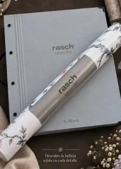 Rasch In Bloom 412369 Mavi Salkım Söğüt ve Çiçek Desenli Duvar Kağıdı, 5.33m Rasch In Bloom 412369 Mavi Salkım Söğüt ve Çiçek Desenli Duvar Kağıdı, 5.33m