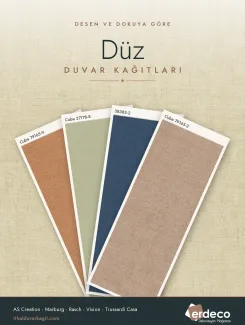 Düz Duvar Kağıtları