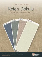 Keten Dokulu Duvar Kağıtları