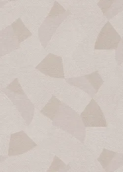 Cuba 79160-2 Geometrik Desenli Gri / Vizon Keten Dokulu Vlies Duvar Kağıdı, 5.33m²