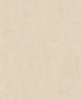 Cuba 79165-1 Düz Keten Dokulu Krem / Açık Bej Vlies Duvar Kağıdı, 5.33m²