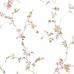 Blooming Garden 8335 Botanik Dal ve Kiraz Çiçeği Desenli Beyaz ve Pembe Duvar Kağıdı, 5.33m²