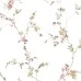 Blooming Garden 8335 Botanik Dal ve Kiraz Çiçeği Desenli Beyaz ve Pembe Duvar Kağıdı, 5.33m²