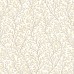 Blooming Garden 8366 Botanik Yaprak Desenli Beyaz ve Bej Duvar Kağıdı, 5.33m²