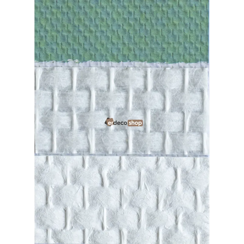 SYSTEXX Structure 116 PG örgü dokulu ön astarlı cam tekstili 255 g/m² ticari duvar kaplaması