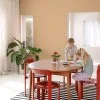 Taba bej kumaş dokulu bebek odası duvar kağıdı Jack n Rose LD1021