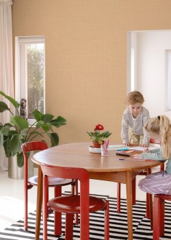 Jack 'n Rose Little Dreamers LD1021 Keten Dokulu Taba Bej Duvar Kağıdı, 5.32m² Jack 'n Rose Little Dreamers LD1021 Keten Dokulu Taba Bej Duvar Kağıdı, 5.32m²