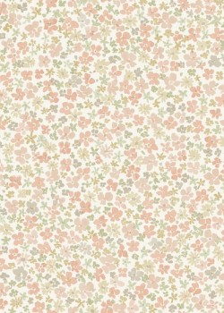 Jack 'n Rose Little Dreamers LD3018 Minik Çiçekli Pudra Pembe Bebek Odası Duvar Kağıdı, 5.32m²