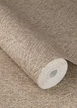 Rasch Atelier Tissé 613117 Çizgili Keten Dokulu Kahve Taba Duvar Kağıdı, 5.33m² Rasch Atelier Tissé 613117 Çizgili Keten Dokulu Kahve Taba Duvar Kağıdı, 5.33m²