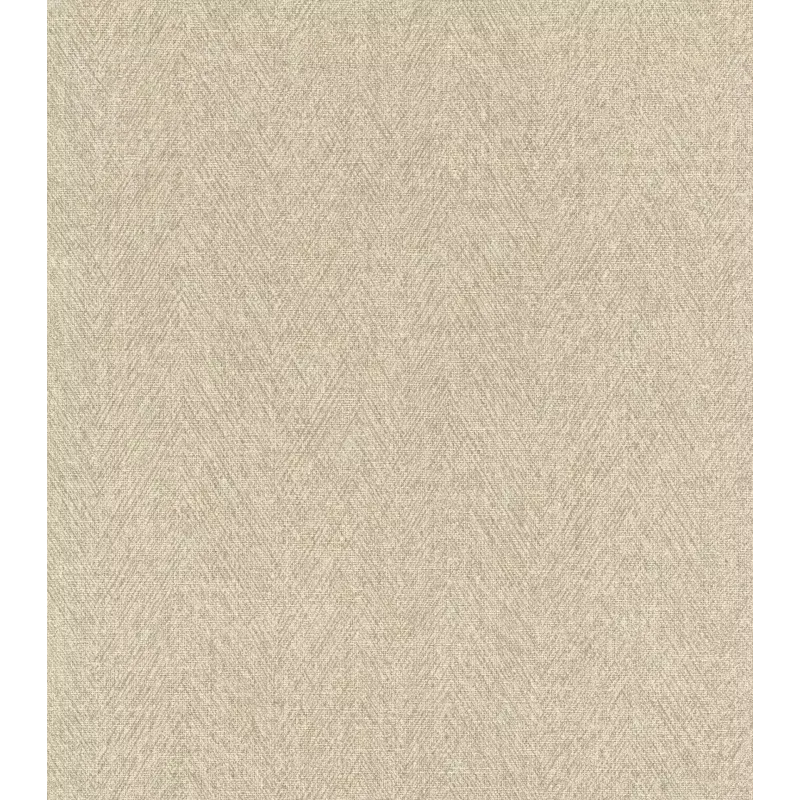 Rasch Atelier Tissé 613148 Bej Keten Dokulu Duvar Kağıdı Bej tonlarında keten dokulu balıksırtı desenli Rasch Atelier Tisse 613148 duvar kağıdı