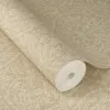 Vizon bej tonlarında keten dokulu damask desenli Rasch Atelier Tisse 613322 duvar kağıdı
