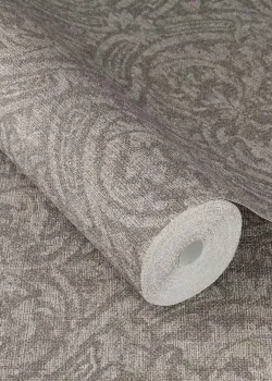 Rasch Atelier Tissé 613353 Botanik Yaprak Mavi Vizon Duvar Kağıdı, 5.33m²