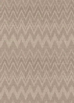 Rasch Atelier Tissé 613643 Keten Dokulu Geometrik Balıksırtı Yeşil Vizon Duvar Kağıdı, 5.33m²
