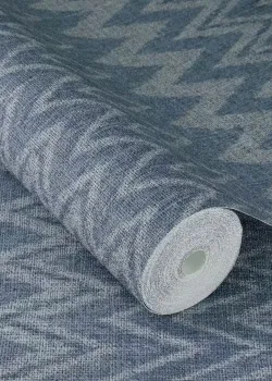 Rasch Atelier Tissé 613674 Keten Dokulu Geometrik Balıksırtı Vizon Bej Duvar Kağıdı, 5.33m²