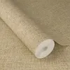 Bej ve vizon tonlarında keten dokulu düz desenli Rasch Atelier Tisse 613896 duvar kağıdı