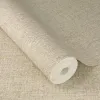 Koyu bej vizon tonlarında keten dokulu Rasch Atelier Tisse 613988 duvar kağıdı