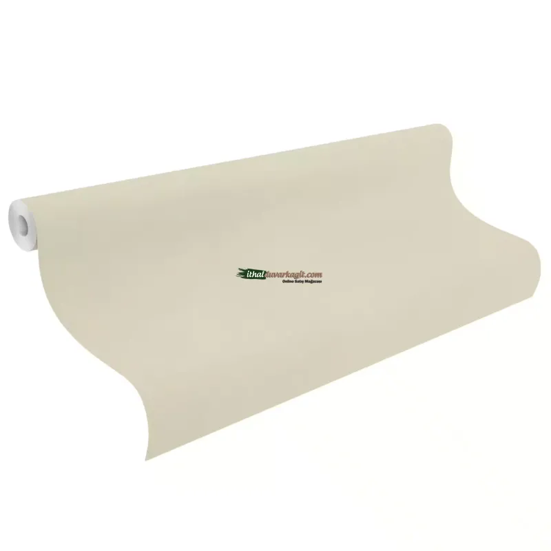 Country Living 971347 mat bej krem ekru renkli kendinden minimalist düz ince keten kumaş dokulu kalın m2 rulo ithal duvar kağıdı