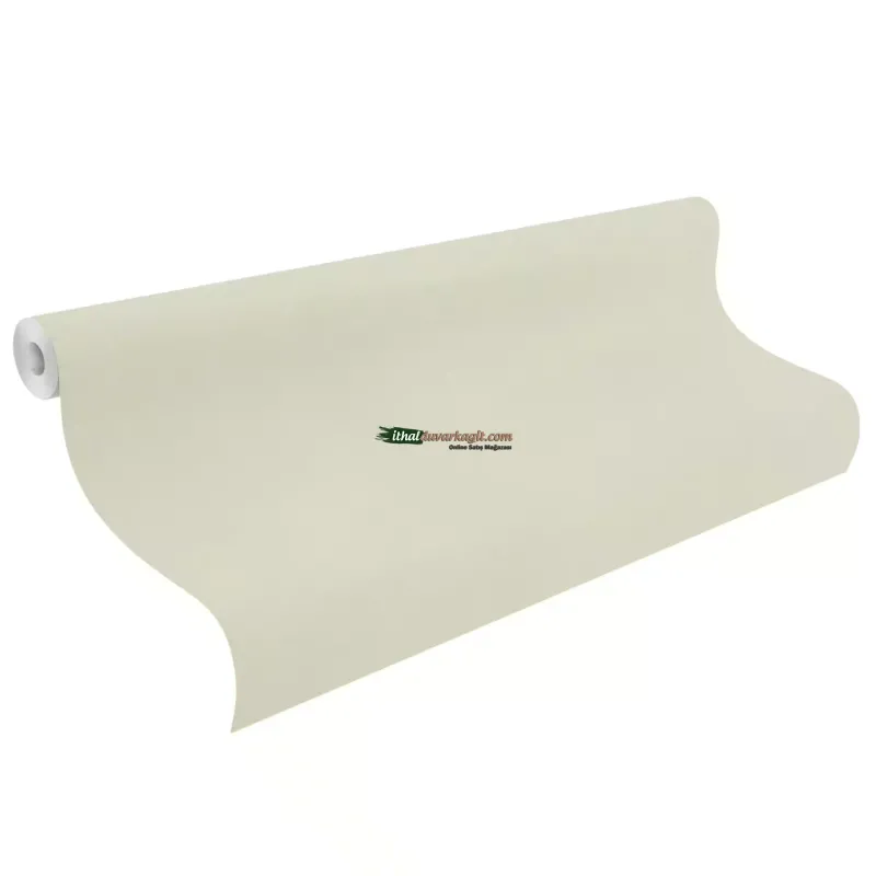 Country Living 971415 mat soft yeşil çağla fıstık yeşili kendinden minimalist düz ince keten kumaş dokulu kalın m2 rulo ithal duvar kağıdı