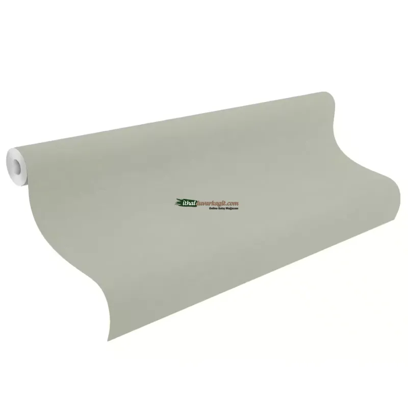 Country Living 971422 mat haki yeşil zeytin tonlarında kendinden minimalist düz ince keten kumaş tekstürlü kalın m2 rulo ithal duvar kağıdı