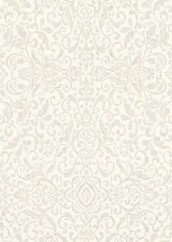 Rasch In Bloom Rosalie 412055 Krem Beyaz Şam Damask Desenli Duvar Kağıdı, 5.33m²