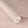 Pudra pembe ve gül kurusu tonlarında düz keten kumaş dokulu Alman mimari duvar kağıdı