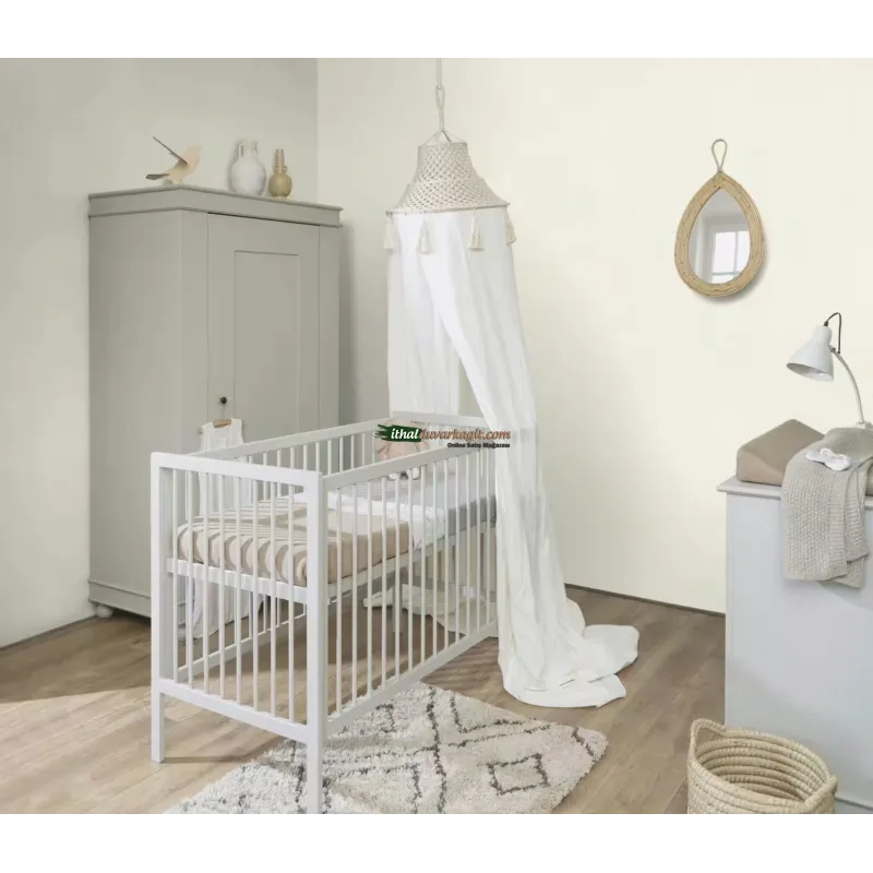 Unitex 978407 mat kırık beyaz renkli dikey ince keten kumaş dokulu ithal elyaf rulo duvar kağıdı