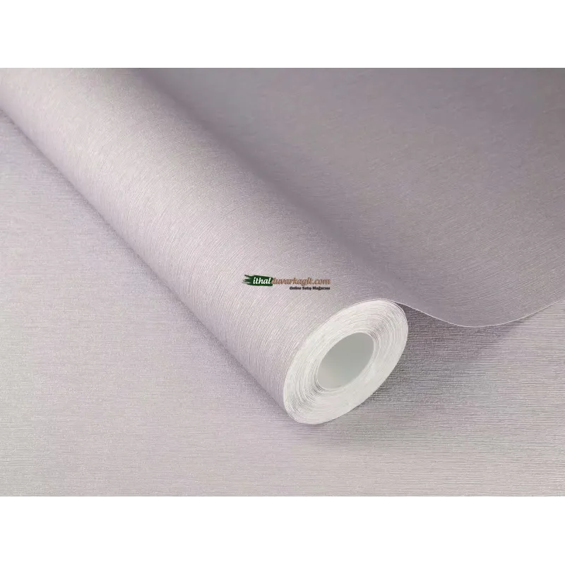 Unitex 978551 Lila Dokulu Duvar Kağıdı Unitex 978551 mat lila renkli dikey ince keten kumaş dokulu ithal elyaf rulo duvar kağıdı