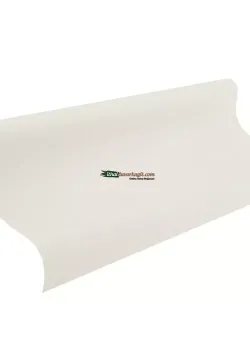 Unitex 981438 İnce Keten Dokulu Beyaz Duvar Kağıdı 10.6 m²