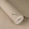Unitex 990348 mat koyu vizon renkli dikey ince keten kumaş dokulu ithal elyaf rulo duvar kağıdı