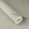 Unitex 990409 mat gri renkli dikey ince keten kumaş dokulu ithal elyaf rulo duvar kağıdı