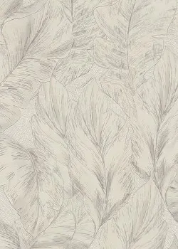 Roberto Cavalli No.9 RC21074 Tropikal Yaprak Desenli Duvar Kağıdı