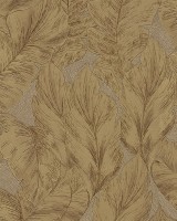 Roberto Cavalli No.9 RC21079 Tropikal Yaprak Desenli Duvar Kağıdı