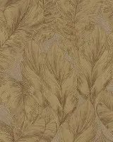 Roberto Cavalli No.9 RC21079 Tropikal Yaprak Desenli Duvar Kağıdı