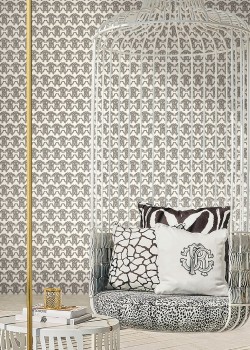 Roberto Cavalli No.9 RC21034 Logolu Duvar Kağıdı