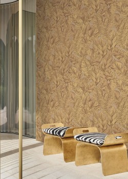 Roberto Cavalli No.9 RC21076 Tropikal Yaprak Desenli Duvar Kağıdı Roberto Cavalli No.9 RC21076 Tropikal Yaprak Desenli Duvar Kağıdı