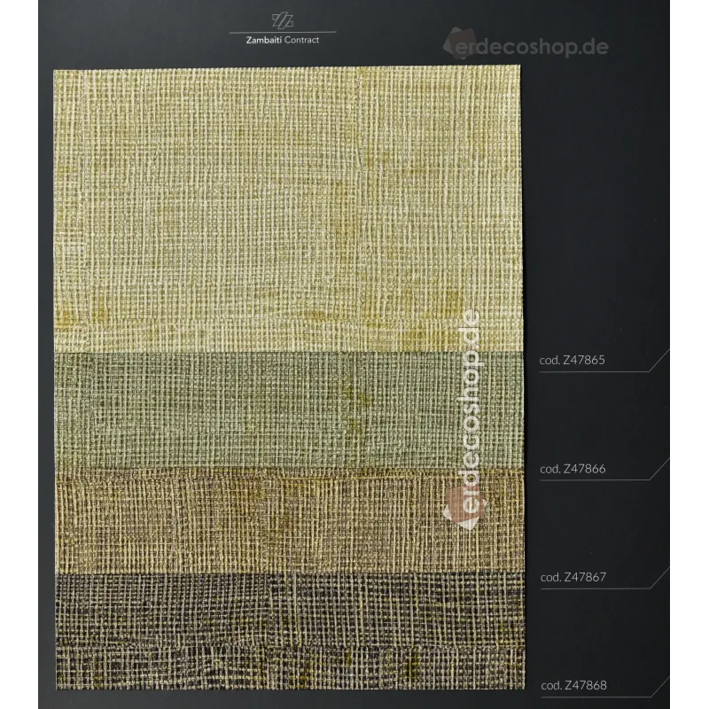 Home Z47868 Bronz-Kahve-Siyah Zambaiti Contract Home Z47868 Bronz Kahve Siyah Örgü Waffle Dokulu Yanmaz Lüks Duvar Kağıdı Zambaiti Contract