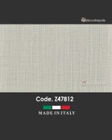 Home Z47812 Zambaiti Contract Açık Krem Hasır Desenli Lüks Duvar Kağıdı, 10m²