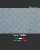 Home Z47834 Mimari Seri Açık Mavi Gri Tonlu Kumaş Doku Duvar Kağıdı, 10m²