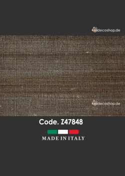 Home Z47848 Mimari Seri Koyu Kahve Bronz Yansımalı Yatay Kumaş Doku Duvar Kağıdı, 10m²