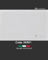Home Z47871 Zambaiti Contract Beyaz Hasır Desenli Antibakteriyel Lüks Duvar Kağıdı, 10m²