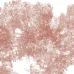 Project Z61039-3 Pixel Trees Yüksek Kontrastlı Beyaz/Kiremit Kırmızısı Ağaç Silüeti Desenli Modern Duvar Kağıdı Paneli 15m²