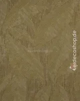 Casa Chic Z20111 Bej Kahve Yaprak Desenli Duvar Kağıdı
