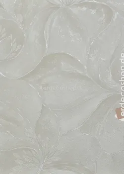 Casa Chic Z20126 Krem Soyut Çiçek Desenli Modern Duvar Kağıdı