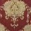 Casa Chic Z20140 Bordo Altın Damask Lüks Klasik Duvar Kağıdı