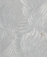 Elie Saab 2 Z34904, beyaz tüy desenli kabartmalı duvar kağıdı