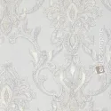 Elie Saab 2 Z34925, açık gri damask desenli kabartmalı duvar kağıdı