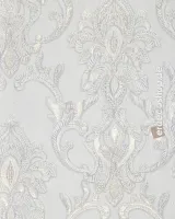 Elie Saab 2 Z34925, açık gri damask desenli kabartmalı duvar kağıdı