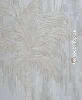 Elie Saab 2 Z34942, Bej Modern Yaprak Desenli Duvar Kağıdı