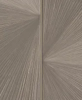 Elie Saab Z34951, Kahverengi Geometrik Işınsal Panel Duvar Kağıdı